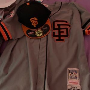 San Francisco jersey and hat SOLD